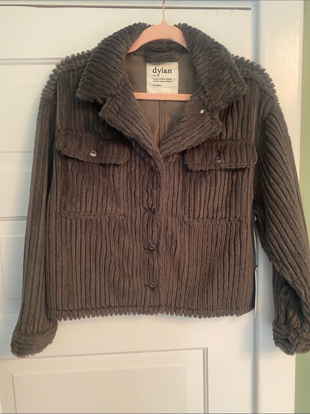 dylan Women's Gray Jacket